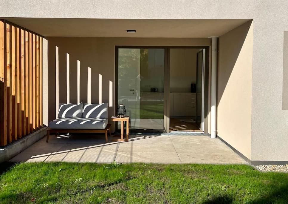 Modern Studio Gardenia_Gartenwohnung Alte Donau Vienna Esterno foto
